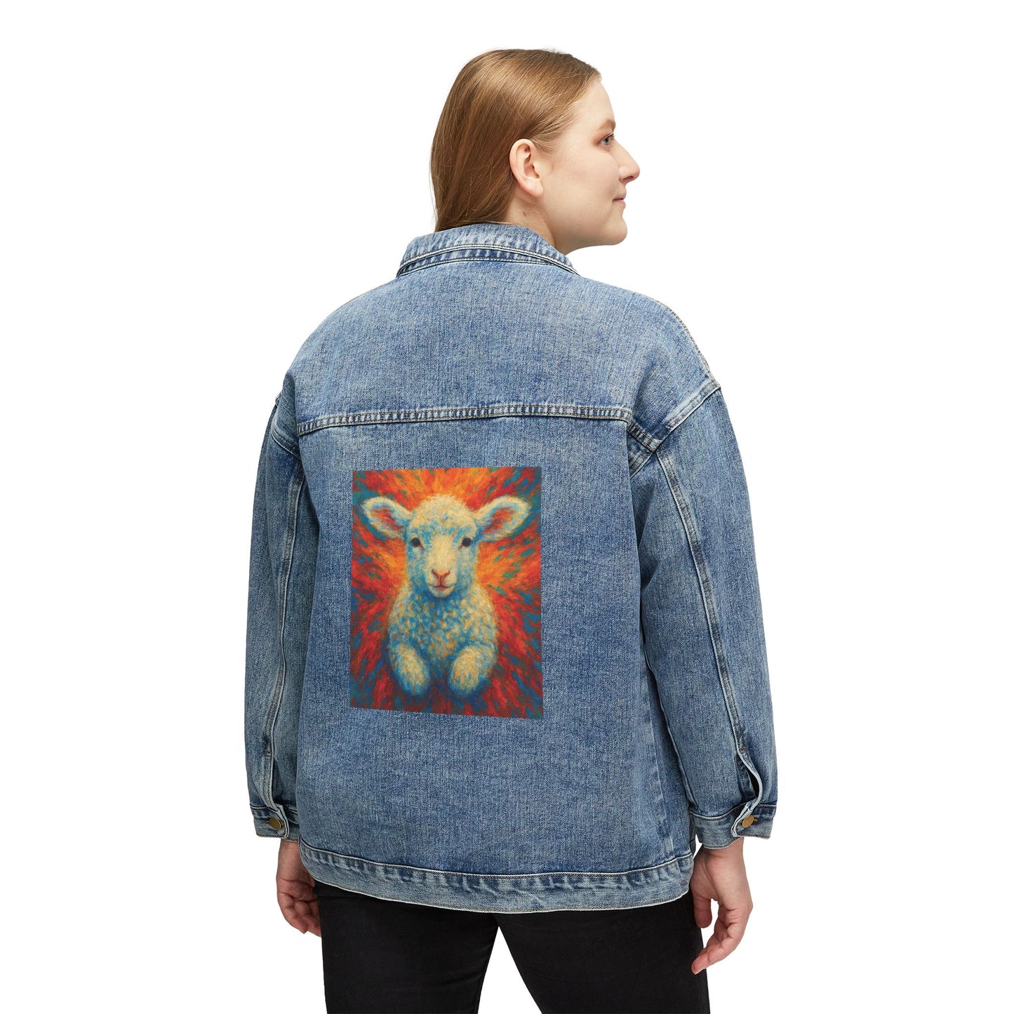 Lamb of God Women's Denim Jacket