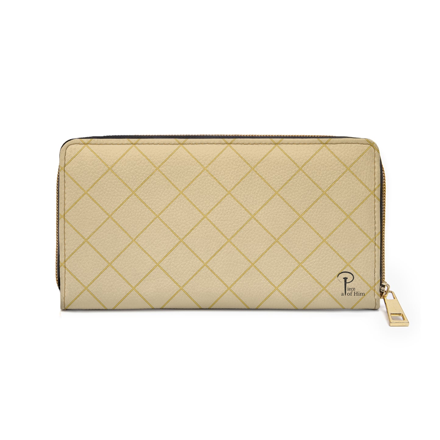 a Piece of Him - Chic Zipper Wallet - beige