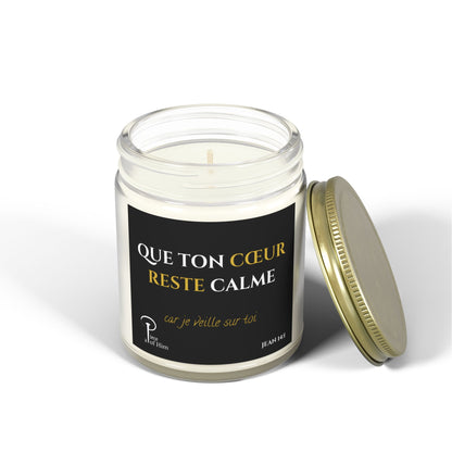 Que Ton Cœur Reste Calme -Calming Scented Candle