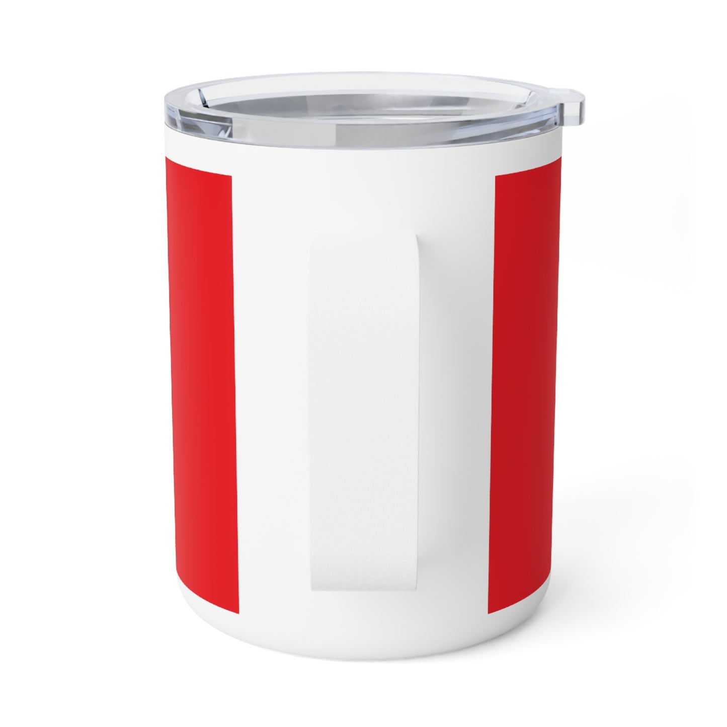 Insulated Coffee Mug - red