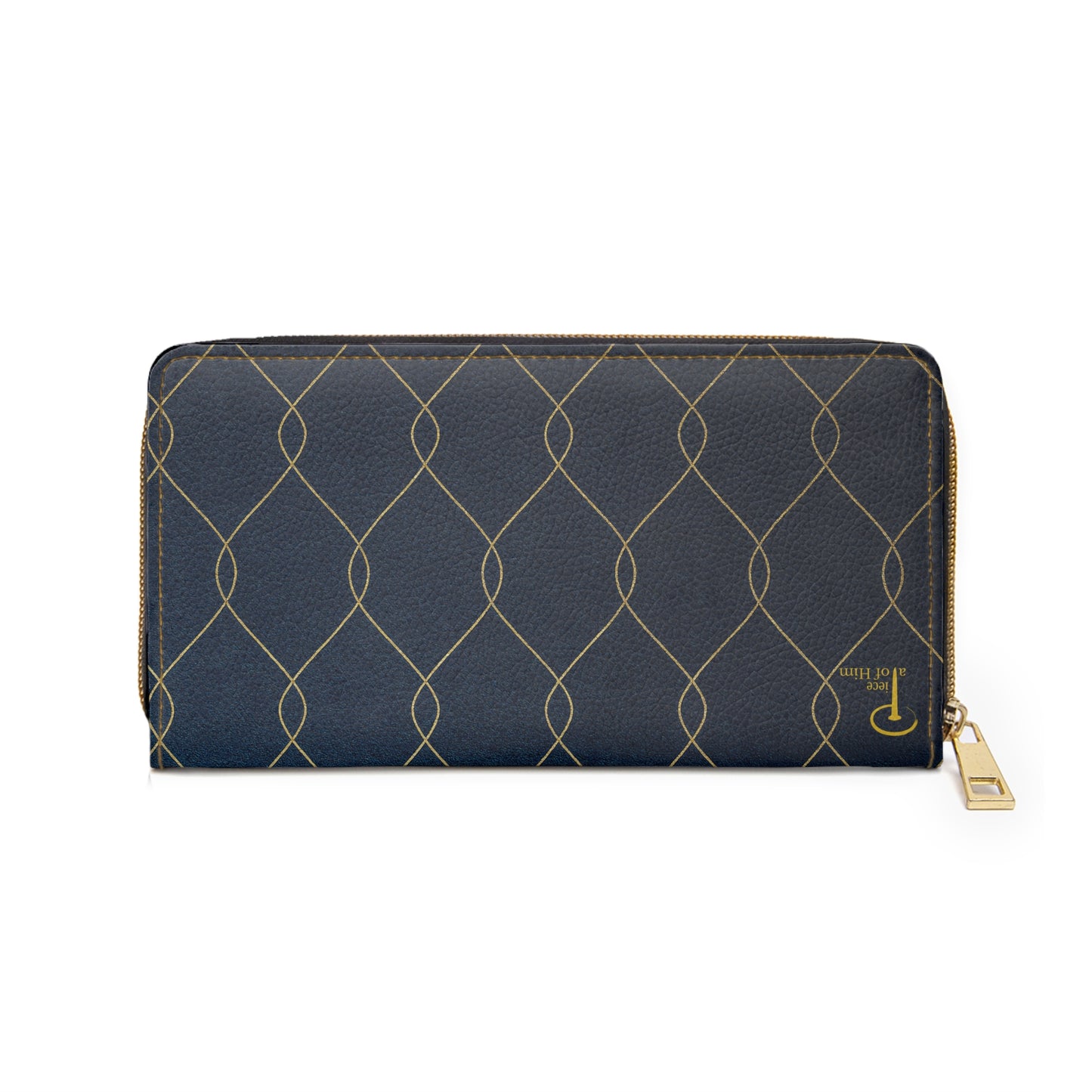 a Piece of Him - Chic zipper wallet - navy blue
