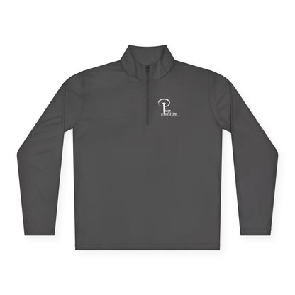 a Piece of Him - Unisex Quarter-Zip Pullover